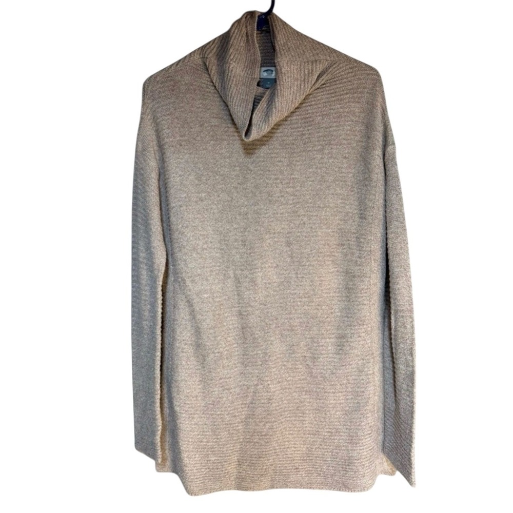 Old Navy Women's Beige Cowl Neck‎ Sweater